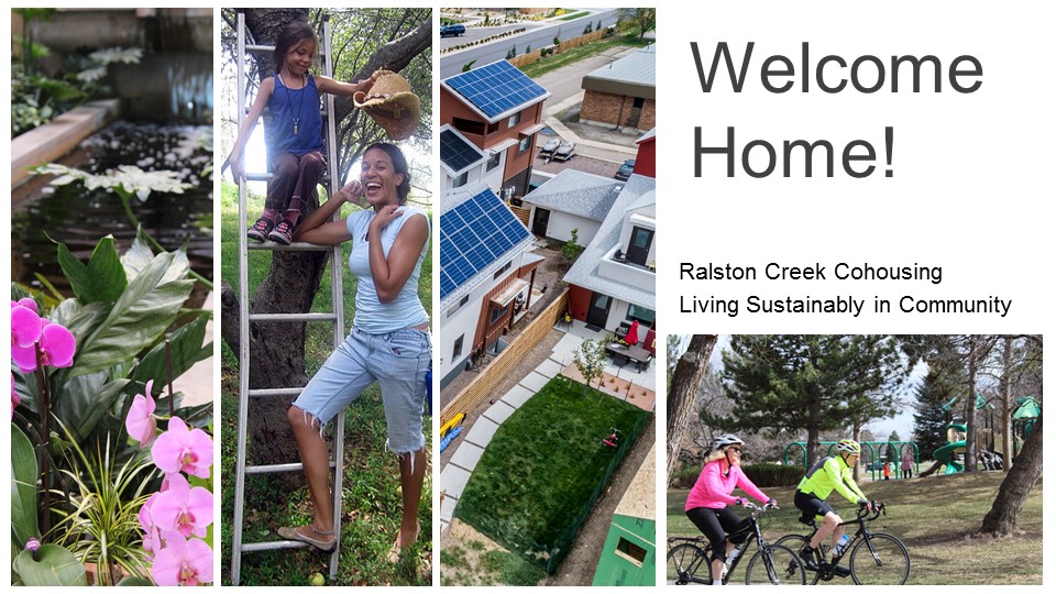 Ralston Creek Co-Housing Slide Show Opening Slide
