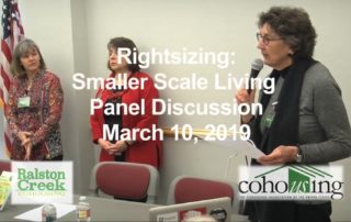 Rightsizing Panel in March, 2019