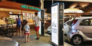 Electric Car Charge Station